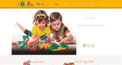 Desktop Screenshot of bp-toys.com